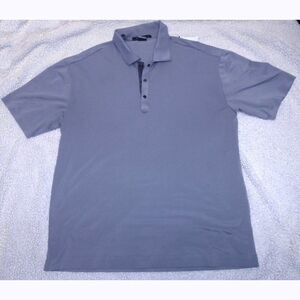 Nike Tiger Woods gray golf polo